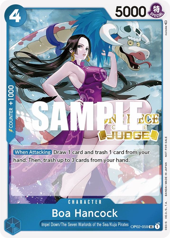 Boa Hancock One Piece TCG Card