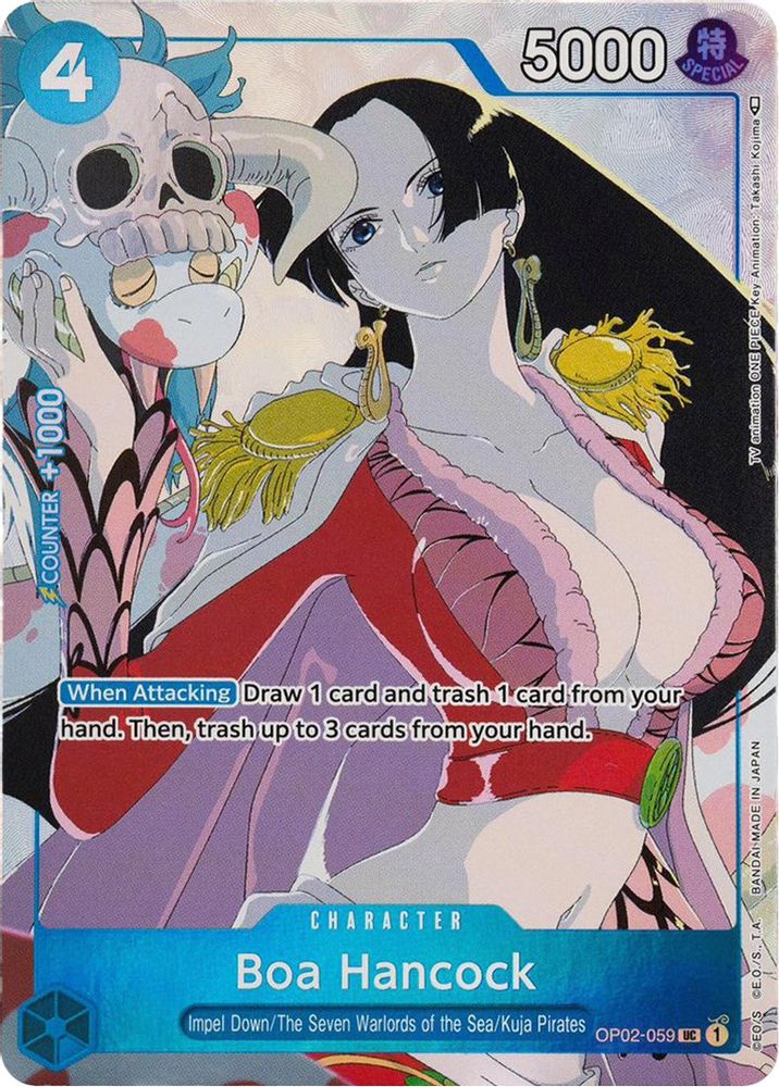 Boa Hancock One Piece TCG Card