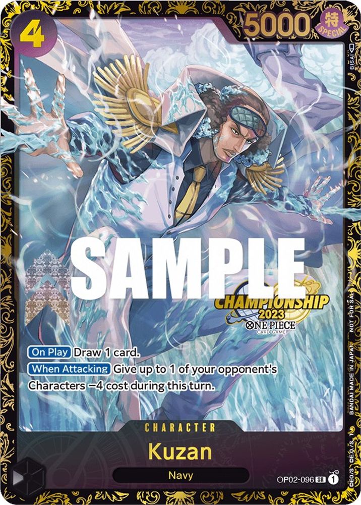 Kuzan One Piece TCG Card