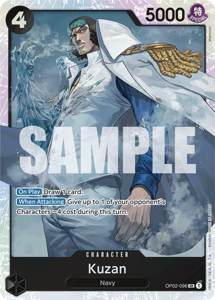 Kuzan One Piece TCG Card