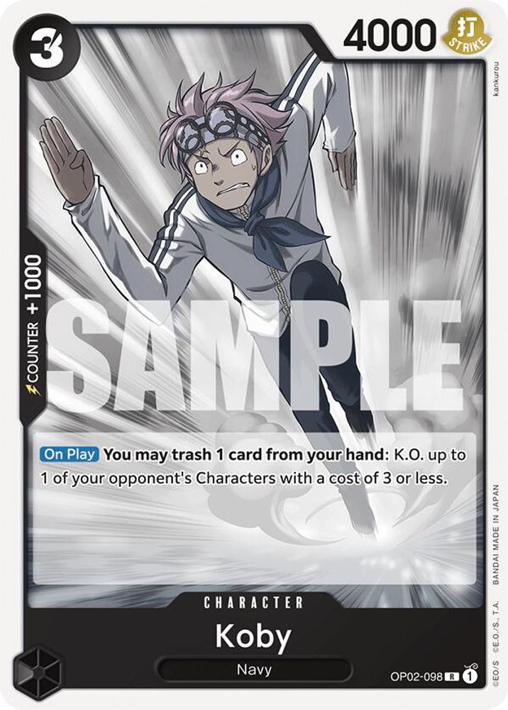 Koby One Piece TCG Card