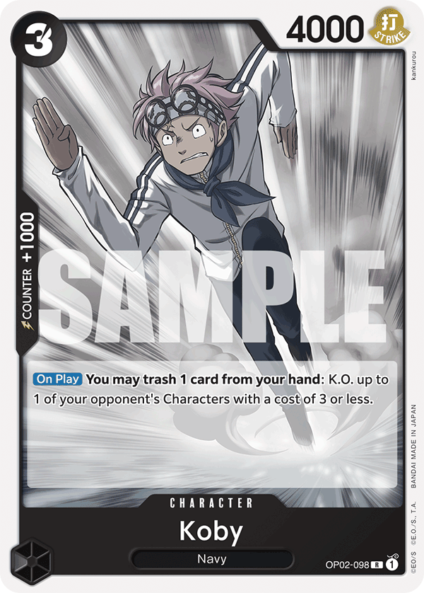 Koby One Piece TCG Card