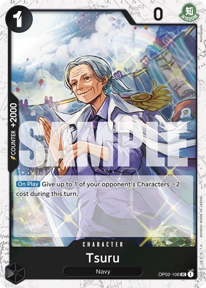 Tsuru One Piece TCG Card