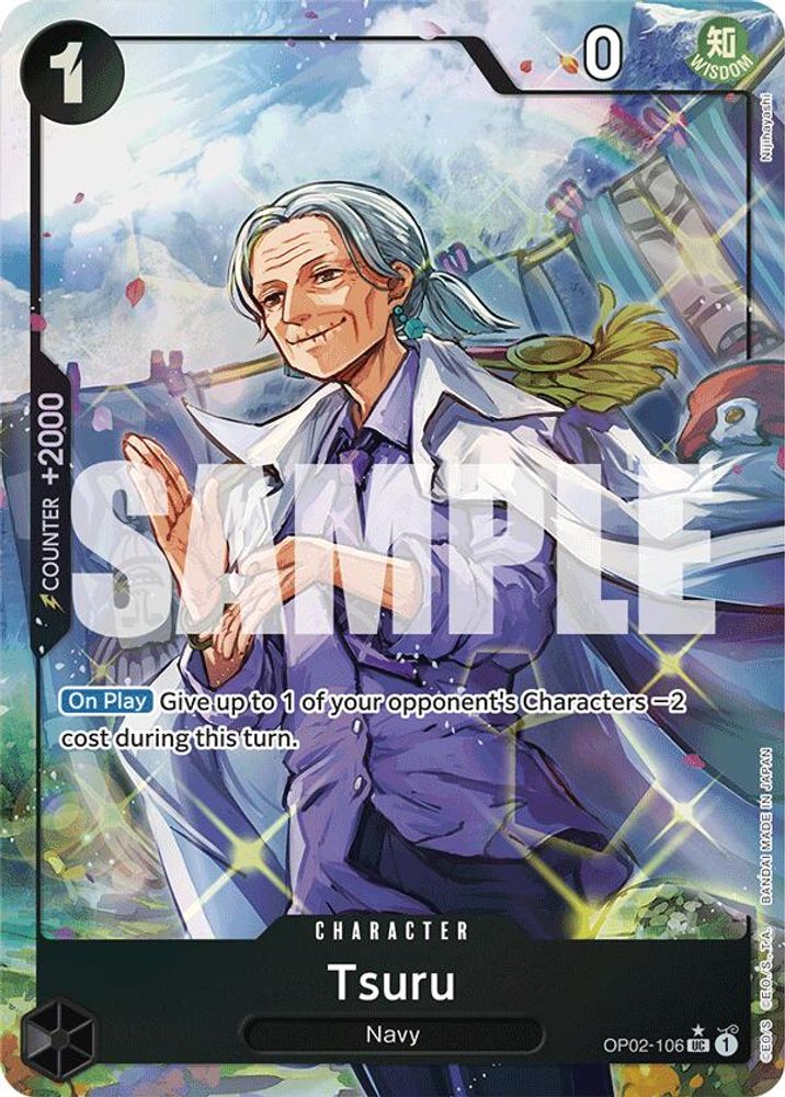 Tsuru One Piece TCG Card