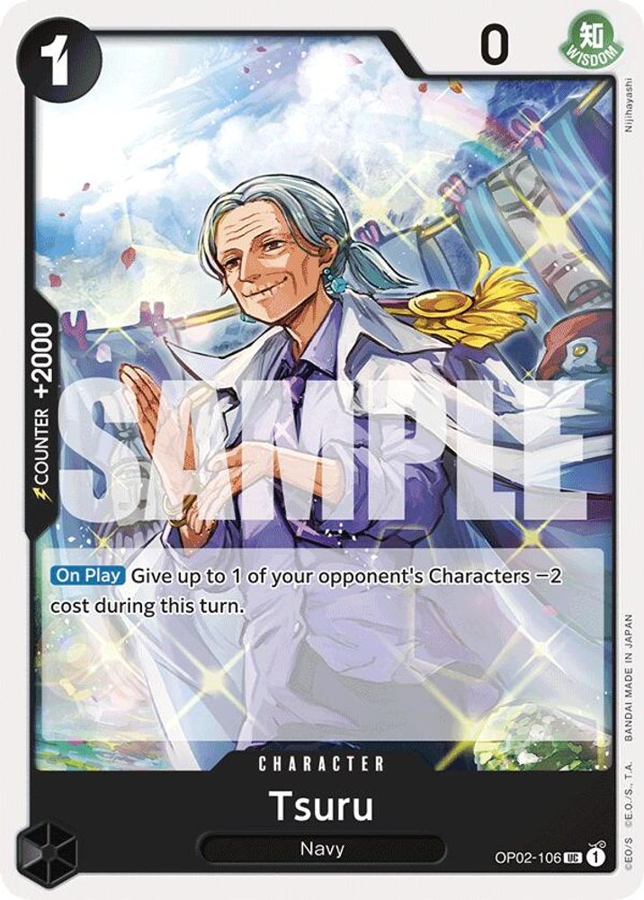 Tsuru One Piece TCG Card