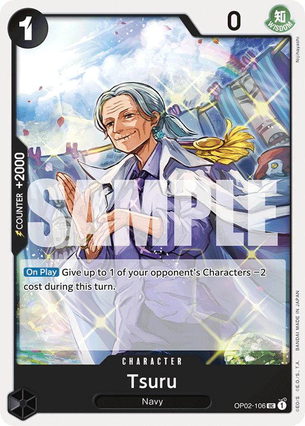 Tsuru One Piece TCG Card