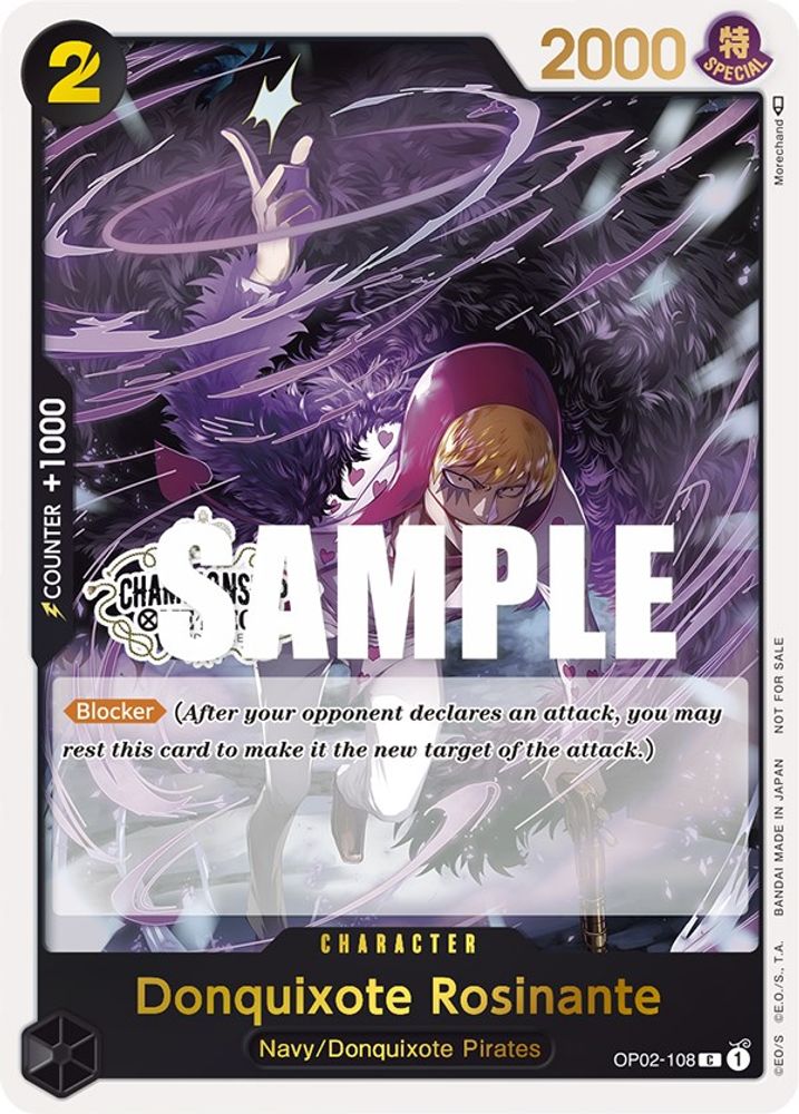 Donquixote Rosinante One Piece TCG Card