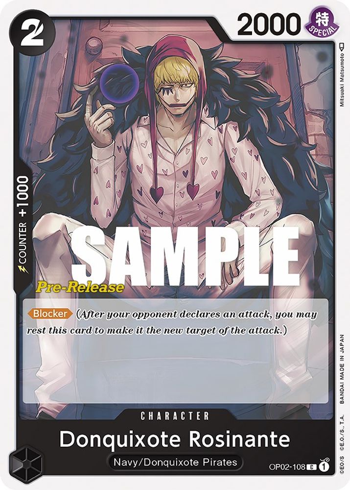 Donquixote Rosinante One Piece TCG Card