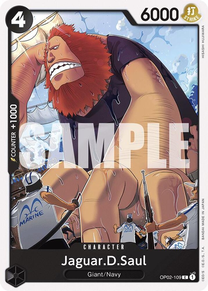 Jaguar.D.Saul One Piece TCG Card
