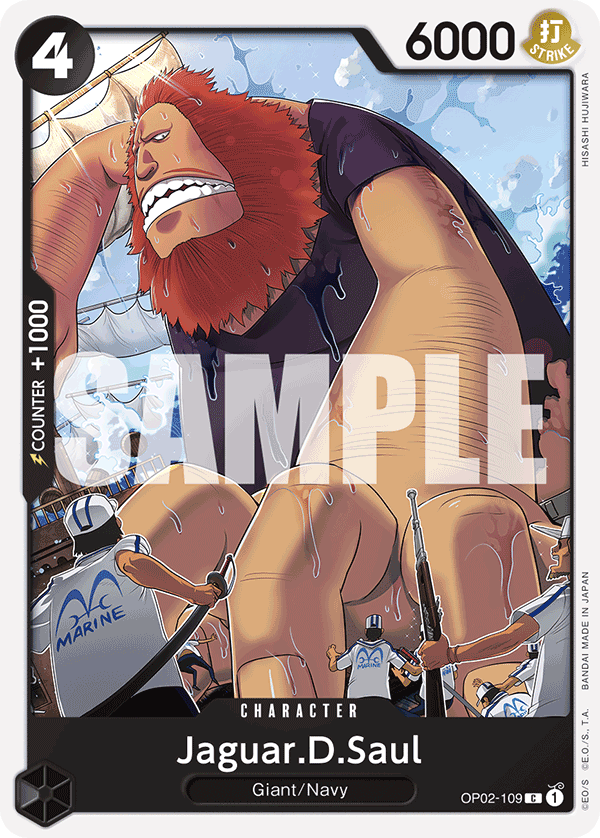 Jaguar.D.Saul One Piece TCG Card