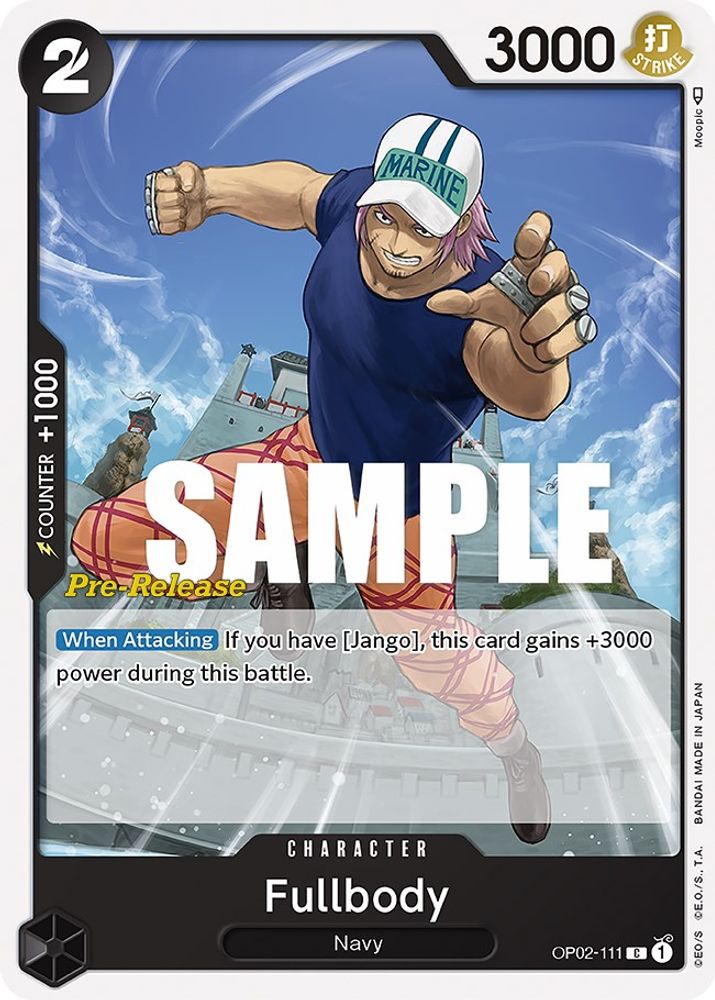 Fullbody One Piece TCG Card