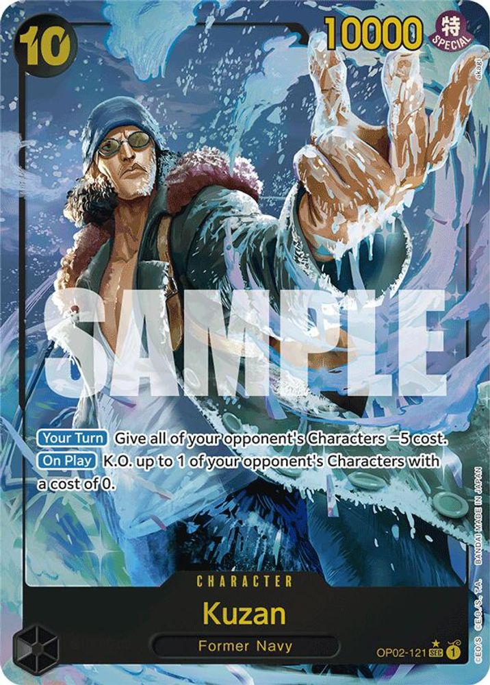 Kuzan One Piece TCG Card