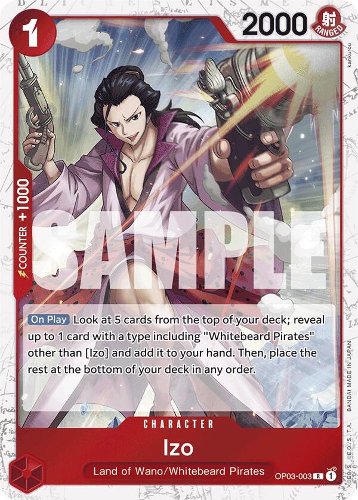 Izo One Piece TCG Card