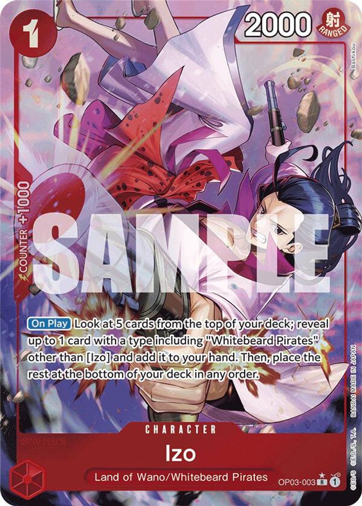 Izo One Piece TCG Card
