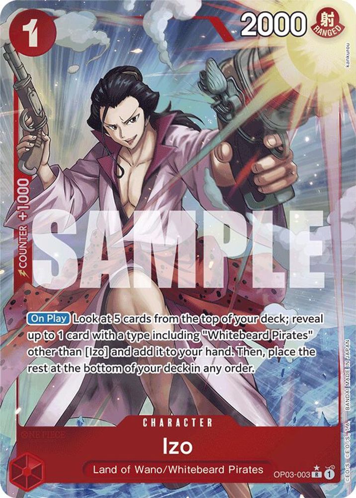 Izo One Piece TCG Card