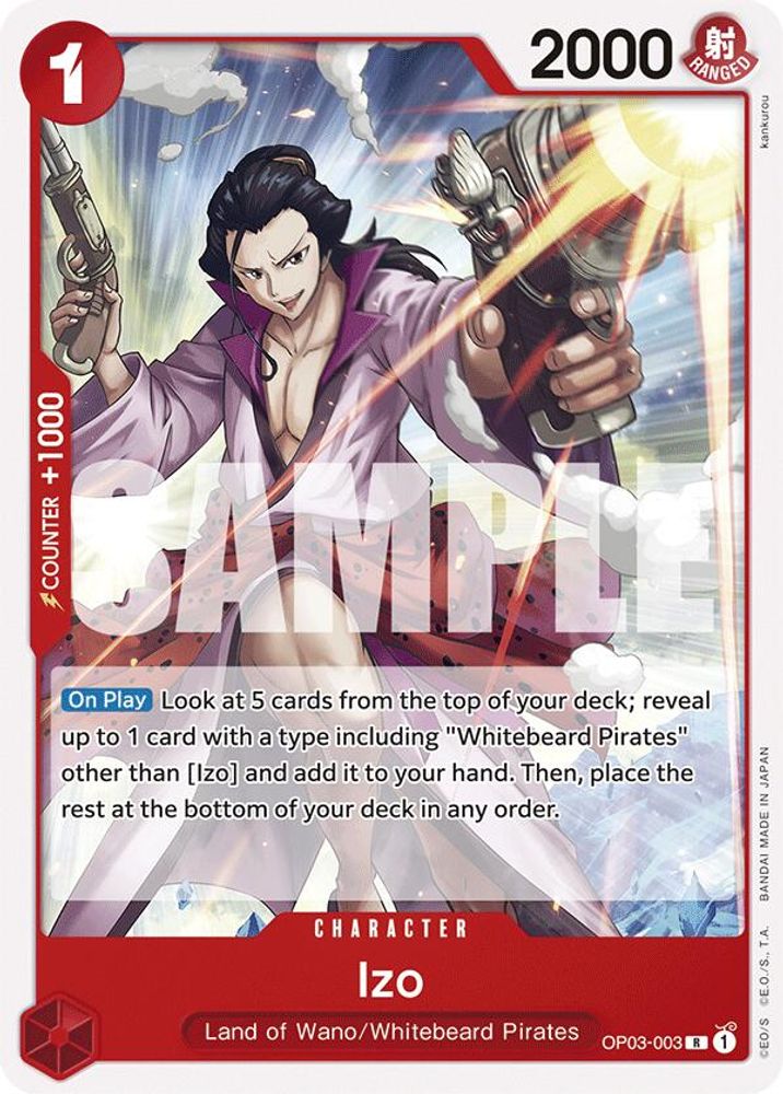 Izo One Piece TCG Card