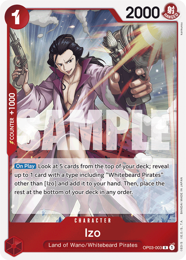 Izo One Piece TCG Card