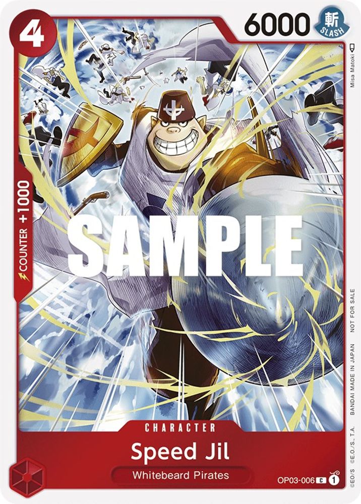 Speed Jil One Piece TCG Card