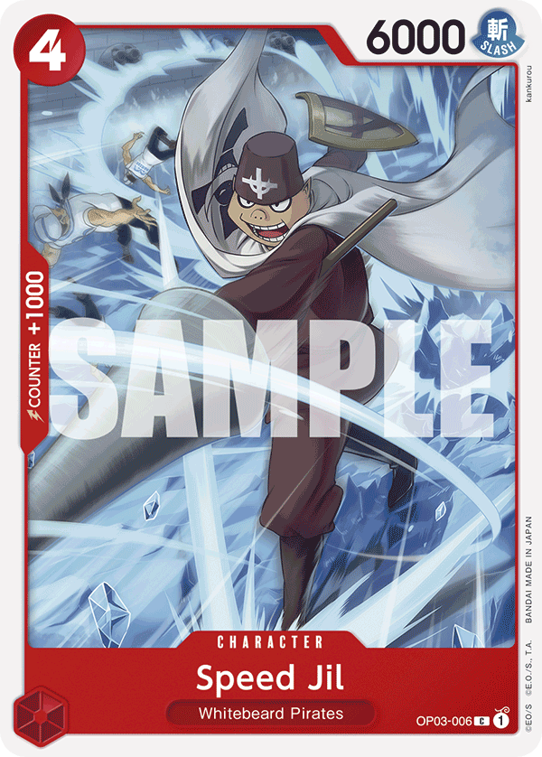 Speed Jil One Piece TCG Card