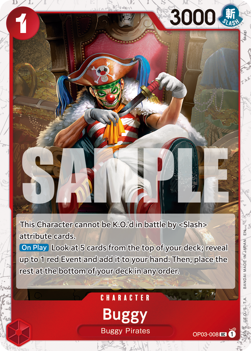 Buggy One Piece TCG Card