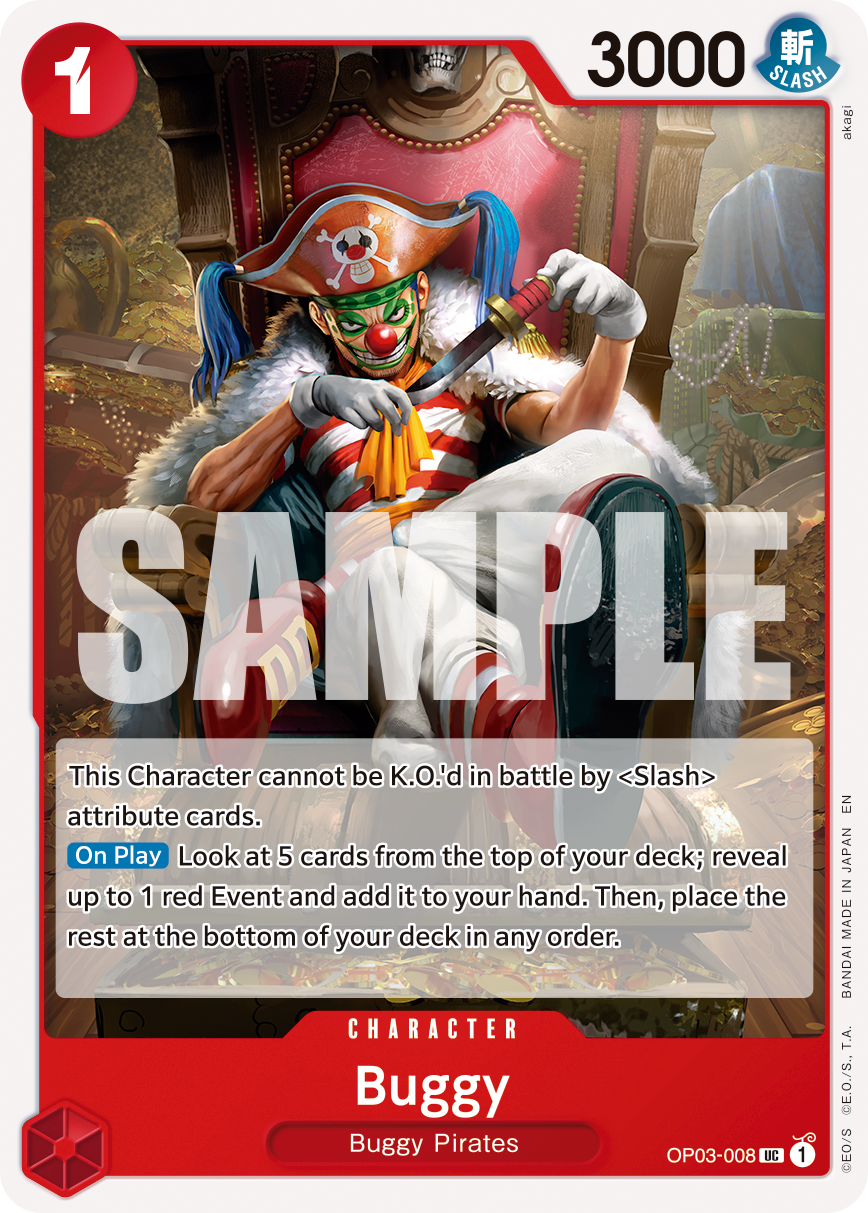 Buggy One Piece TCG Card