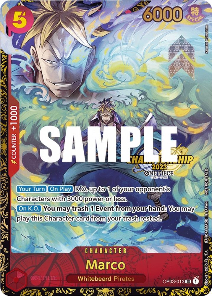 Marco One Piece TCG Card