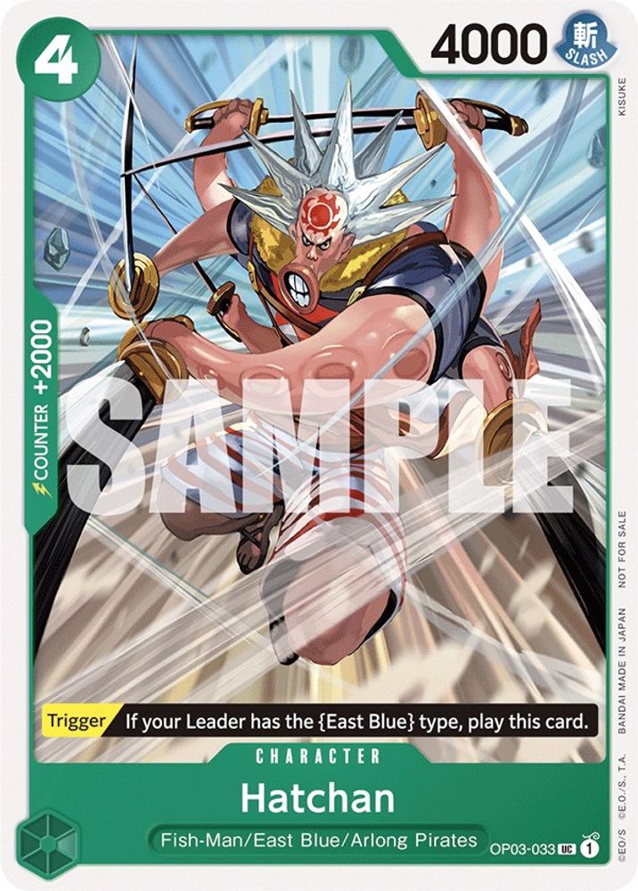 Hatchan One Piece TCG Card