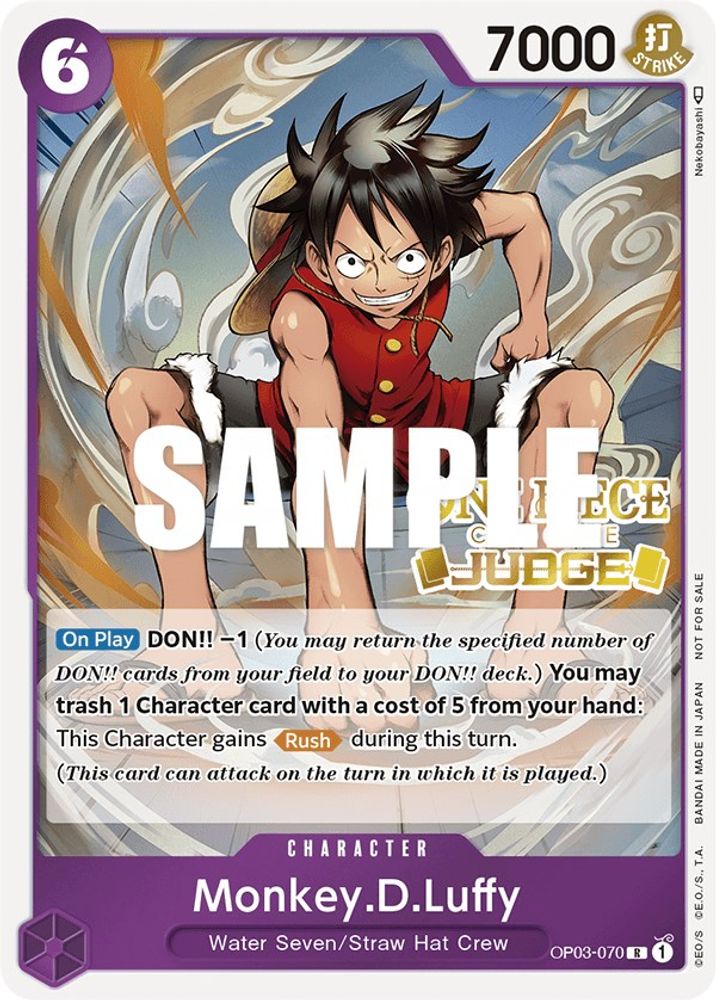 Monkey.D.Luffy One Piece TCG Card