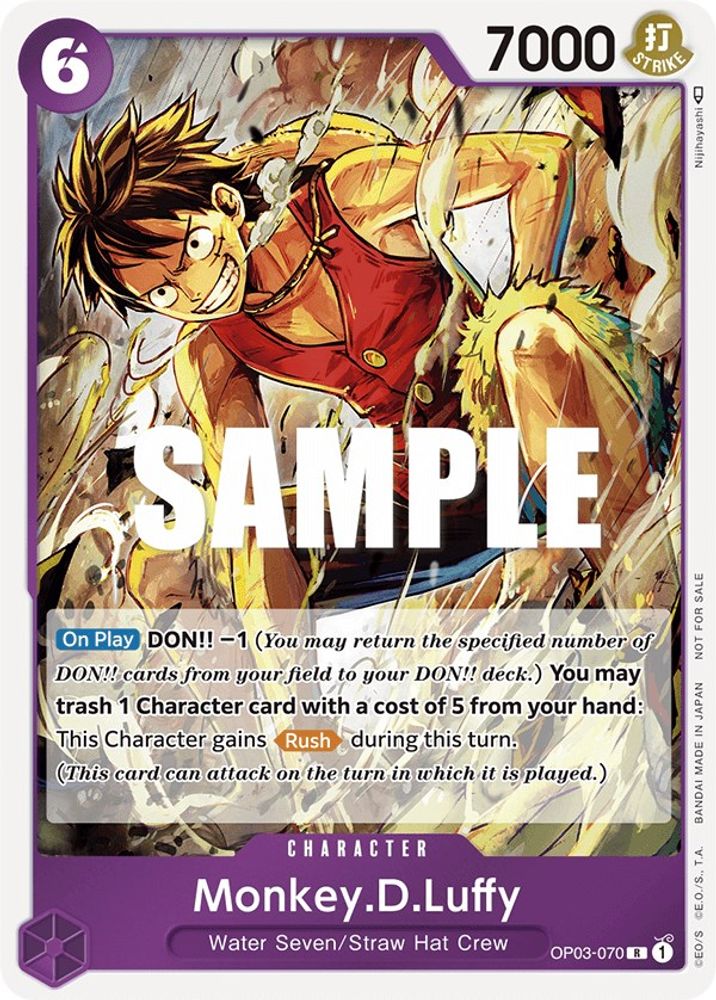 Monkey.D.Luffy One Piece TCG Card