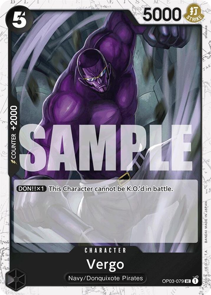Vergo One Piece TCG Card