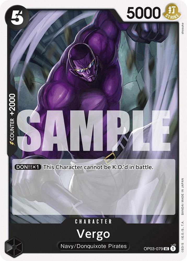 Vergo One Piece TCG Card