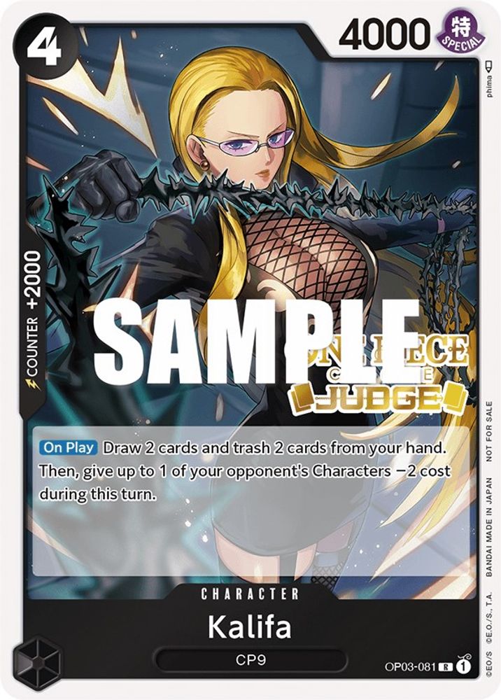 Kalifa One Piece TCG Card