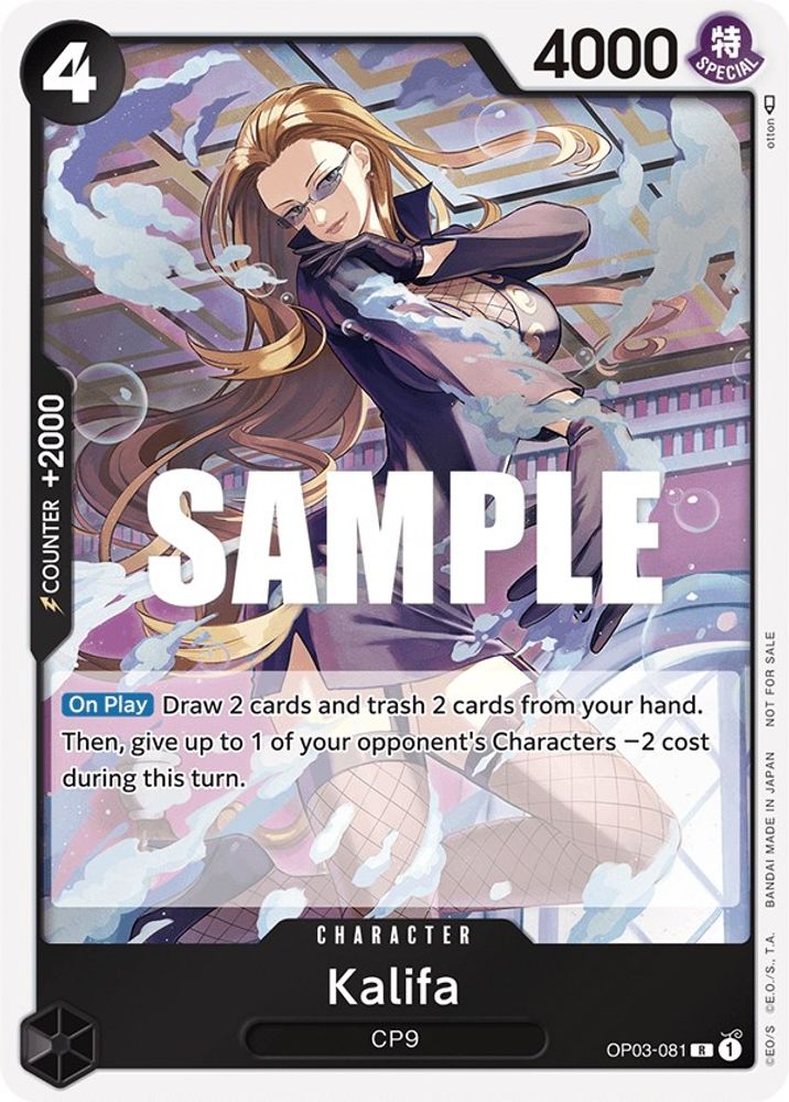 Kalifa One Piece TCG Card