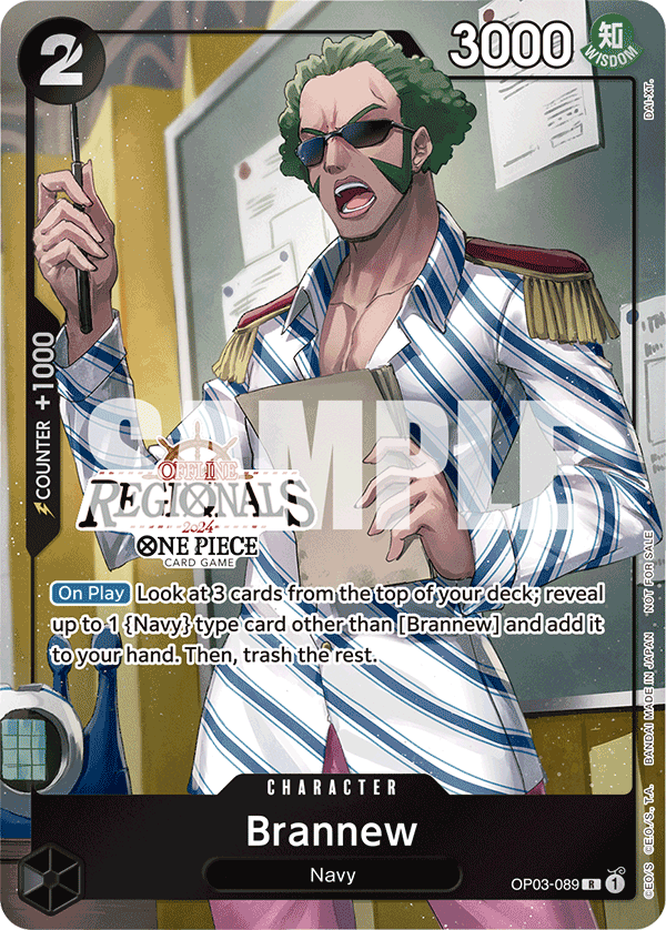 Brannew (Parallel) One Piece TCG Card