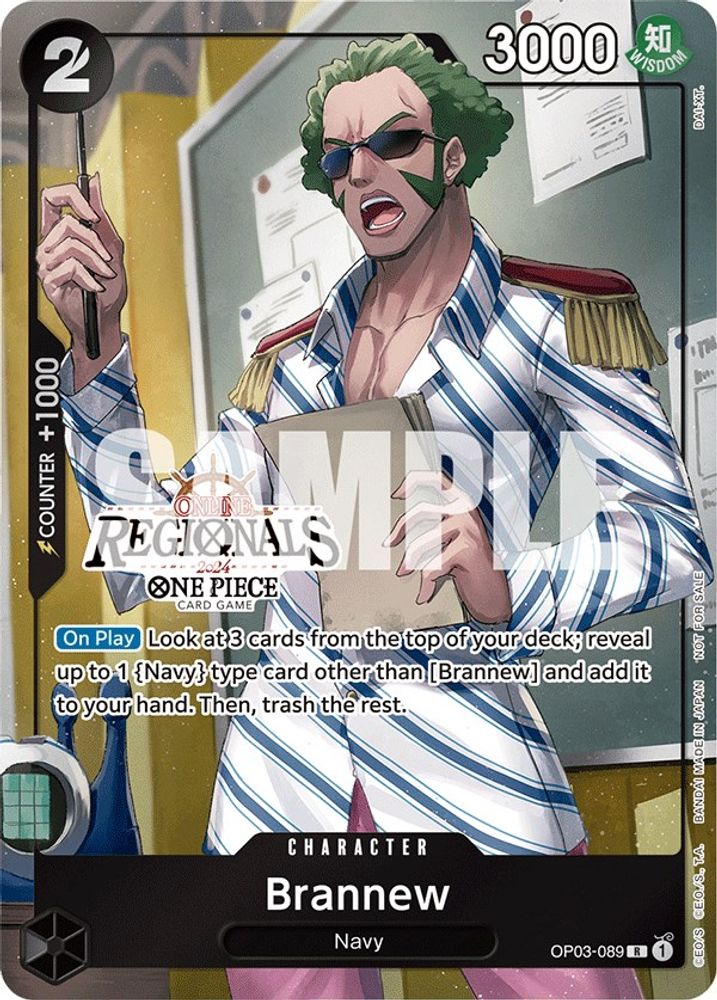 Brannew One Piece TCG Card