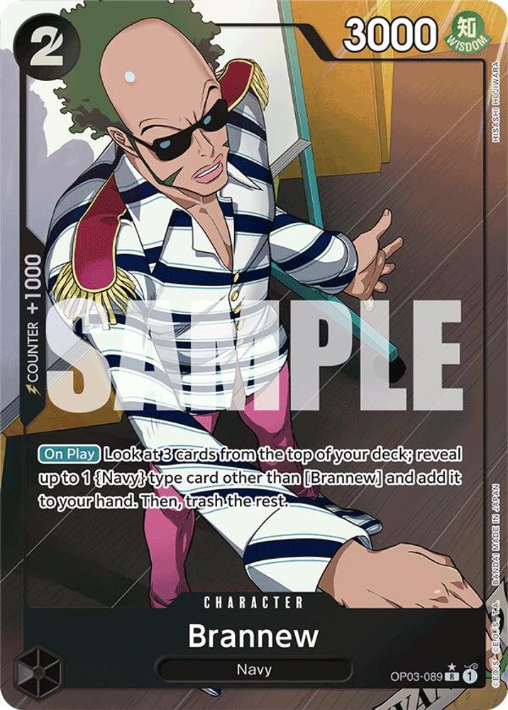 Brannew One Piece TCG Card