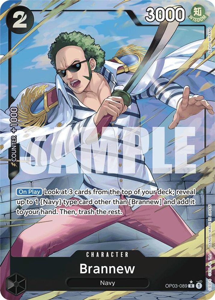 Brannew One Piece TCG Card