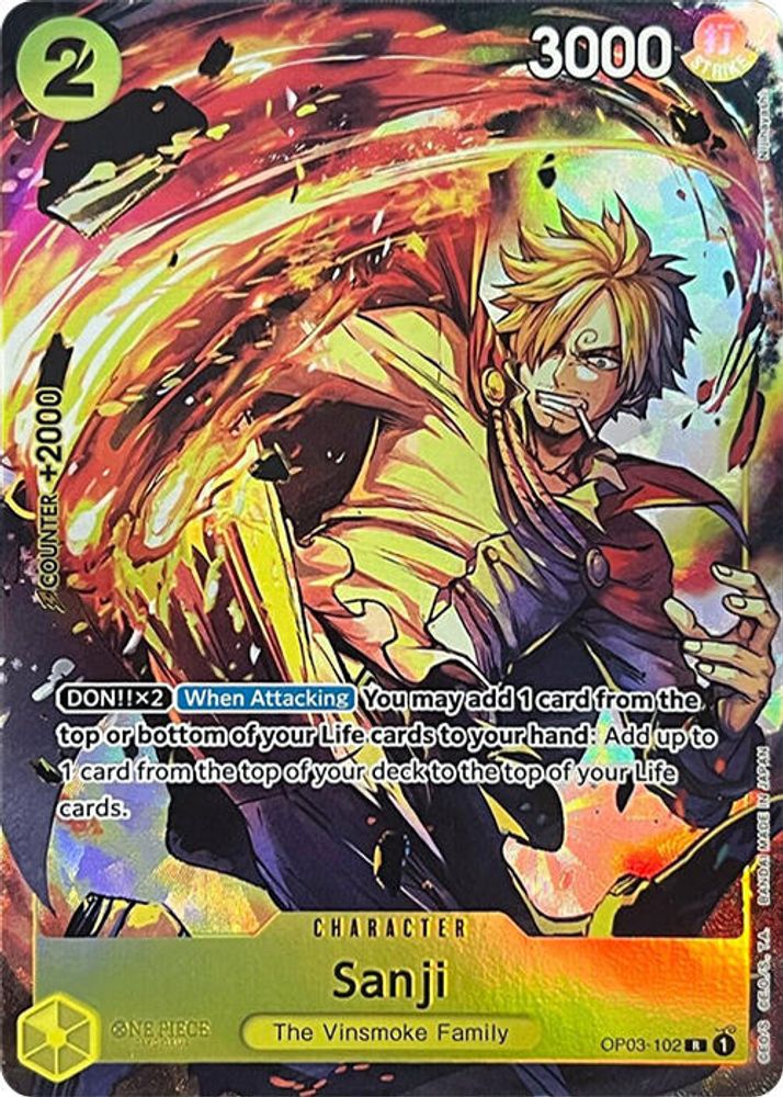 Sanji One Piece TCG Card