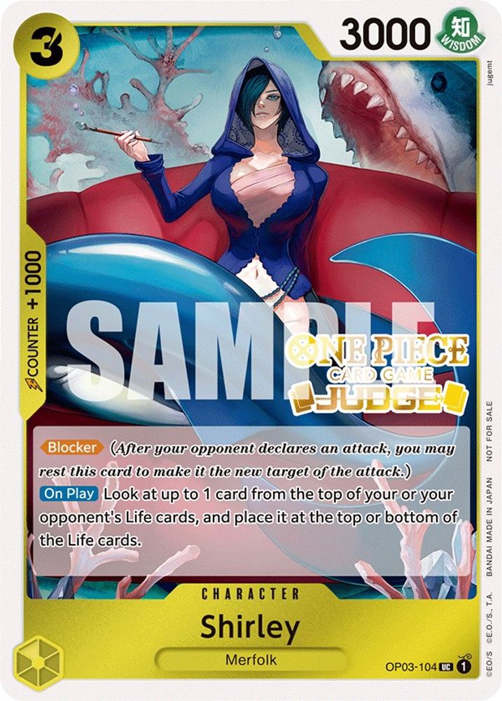 Shirley One Piece TCG Card