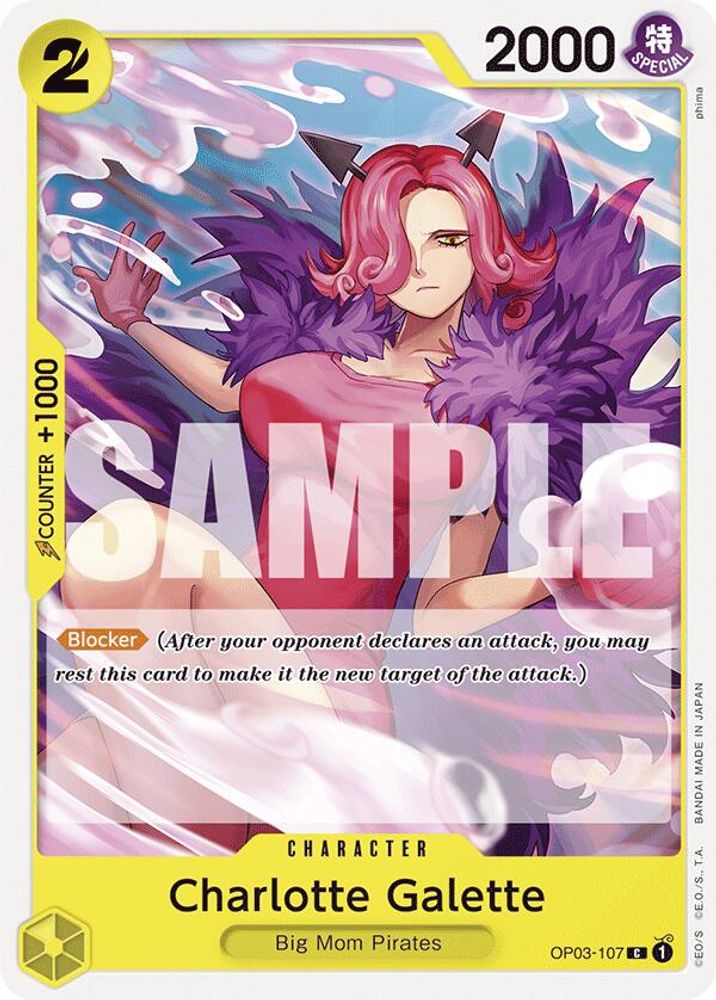 Charlotte Galette One Piece TCG Card