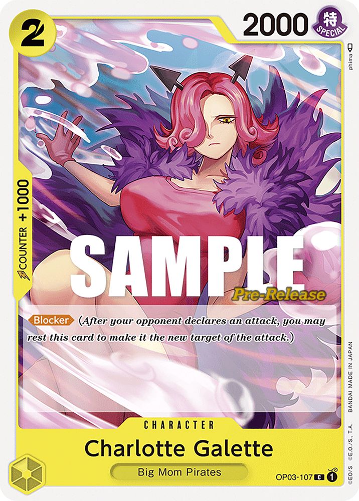 Charlotte Galette One Piece TCG Card