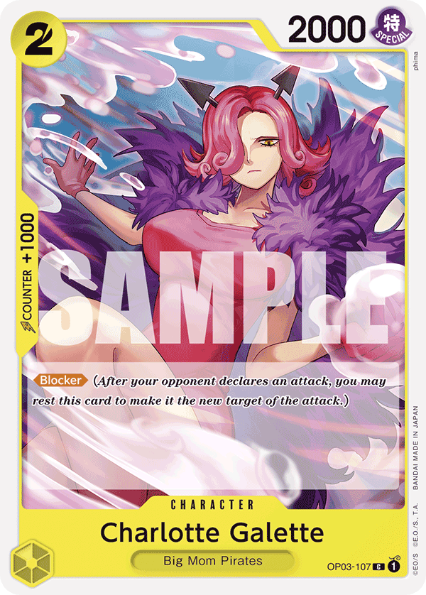 Charlotte Galette One Piece TCG Card