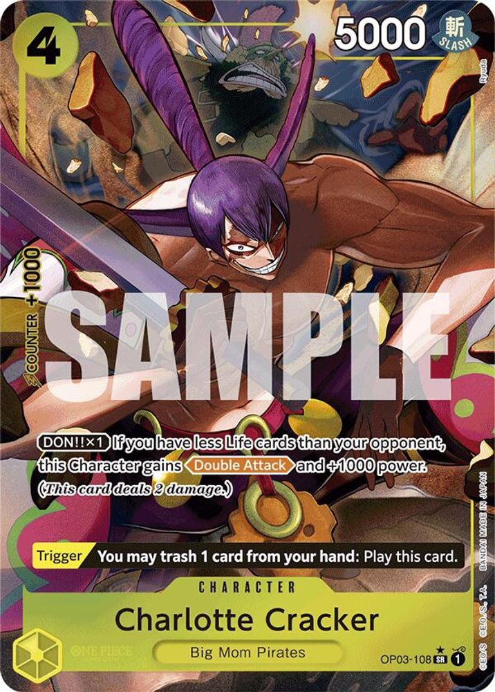 Charlotte Cracker One Piece TCG Card
