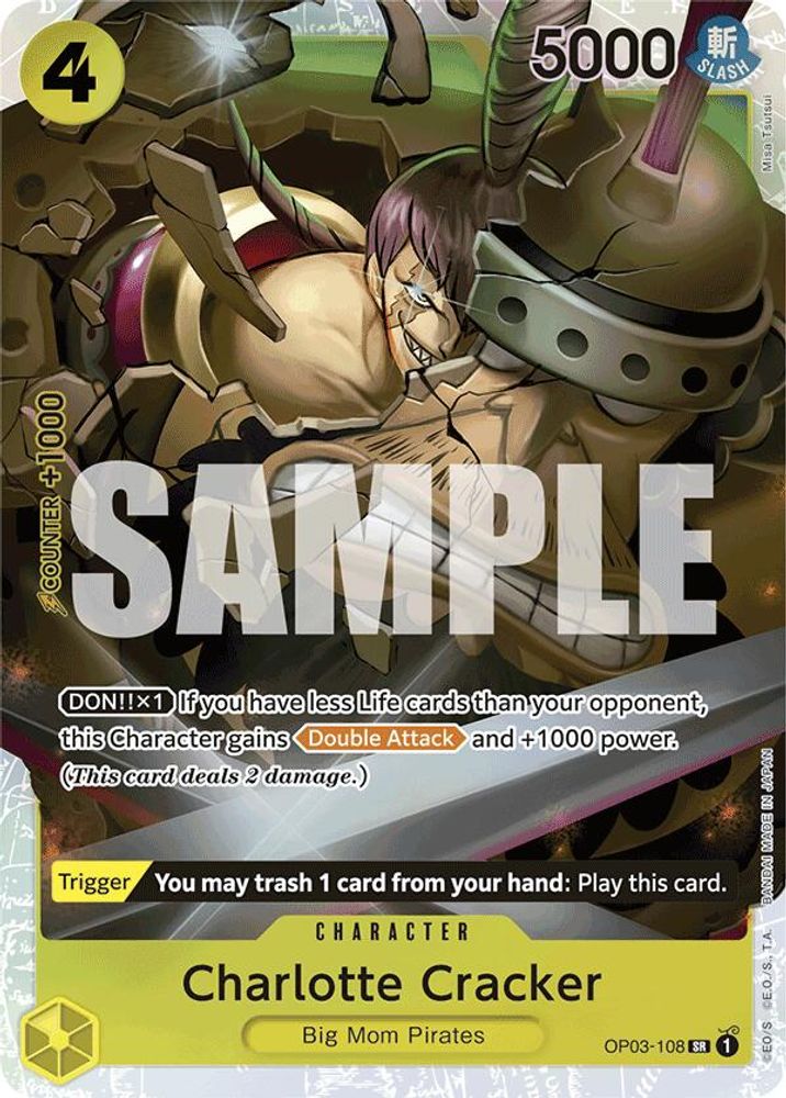 Charlotte Cracker One Piece TCG Card