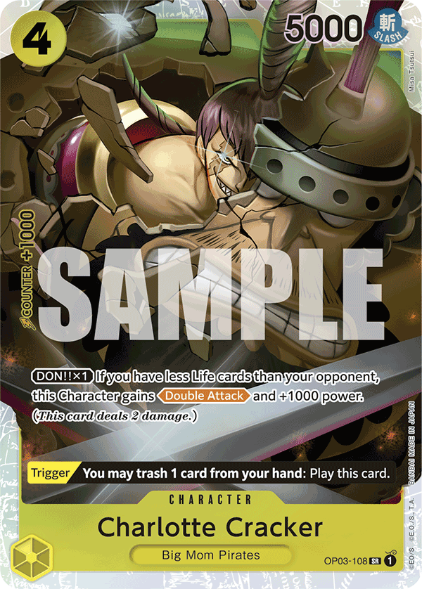 Charlotte Cracker One Piece TCG Card