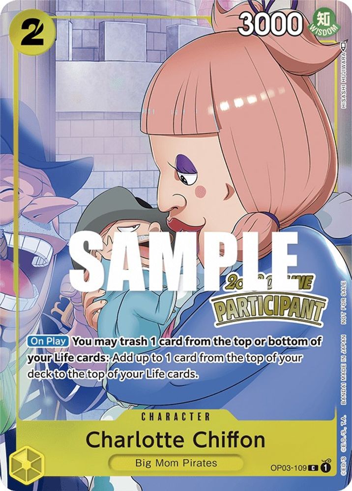 Charlotte Chiffon One Piece TCG Card