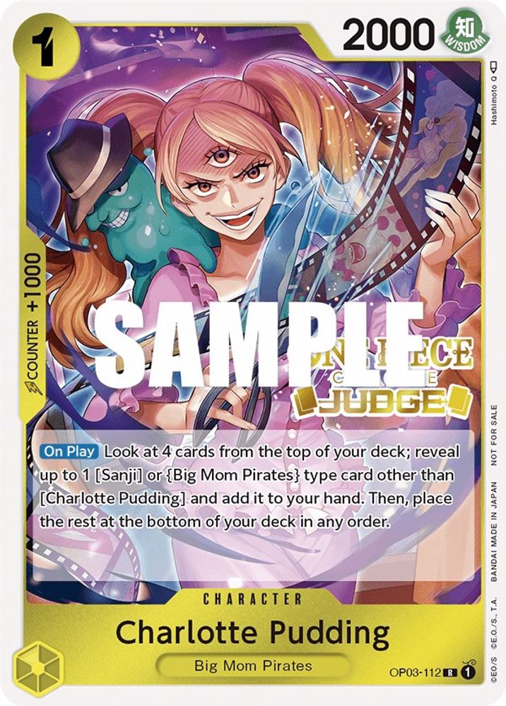 Charlotte Pudding One Piece TCG Card