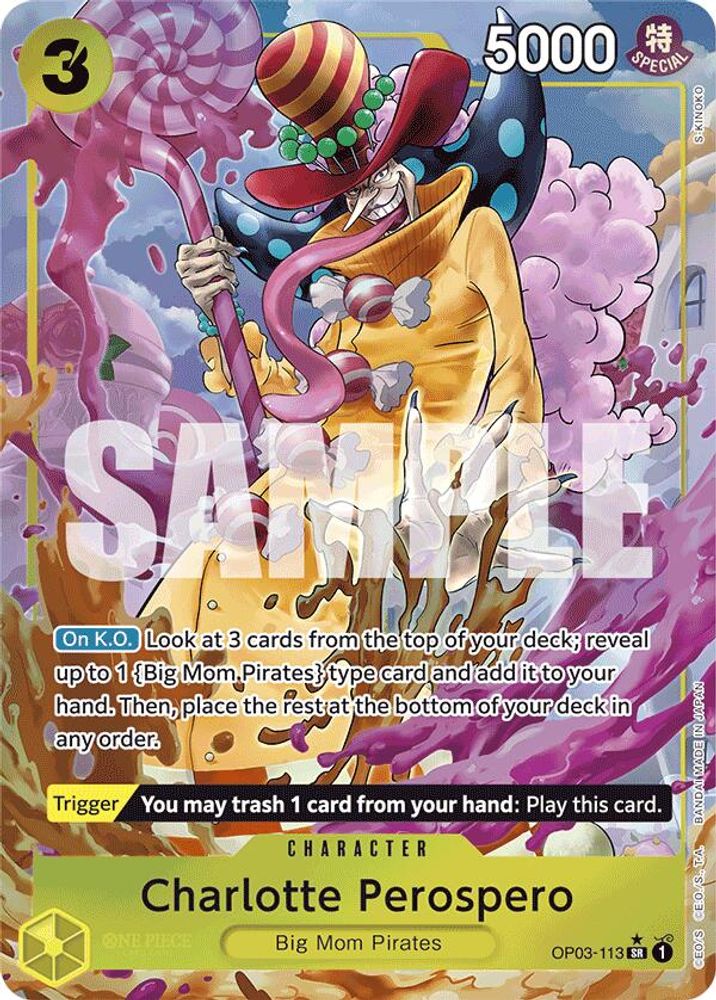 Charlotte Perospero One Piece TCG Card