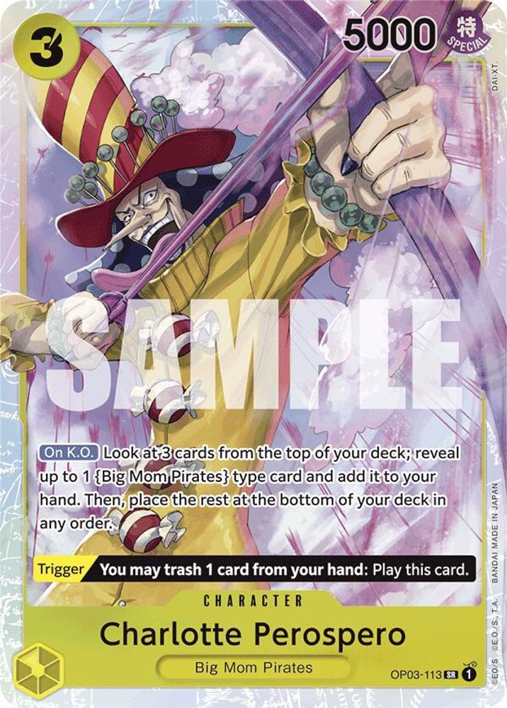 Charlotte Perospero One Piece TCG Card