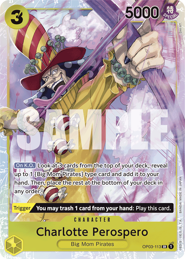 Charlotte Perospero One Piece TCG Card
